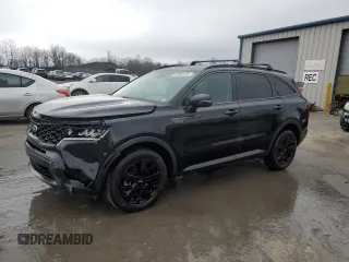 2021 Kia Sorento S with VIN 5XYRLDLCXMG012488, listed as a Copart auction lot 50083435 with 60,272 mi miles and Salvage Title. Bid and sale history available at DreamBid. Image 1.