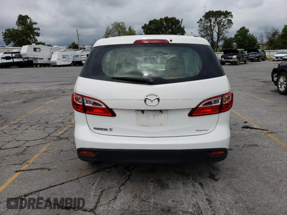 2012 Mazda 5 Sport with VIN JM1CW2BL3C0144452, listed as a Copart auction lot 70593054 with 160,318 mi miles and Salvage Title. Bid and sale history available at DreamBid. Image 6.
