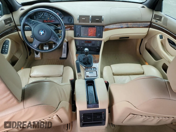 2003 BMW 5 Series 540i with VIN WBADN53473GF71558, listed as a Copart auction lot 73231584 with 153,289 mi miles and Salvage Title. Bid and sale history available at carsss.com. Image 8.