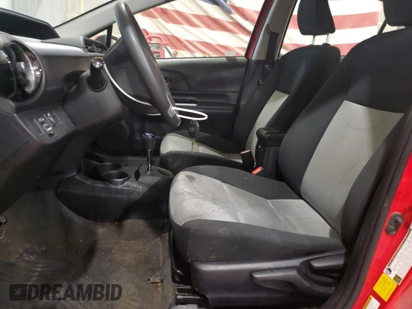 2015 Toyota Prius One with VIN JTDKDTB3XF1108716, listed as a Copart auction lot 42962355 with 75,133 mi miles and Salvage Title. Bid and sale history available at DreamBid. Image 7.