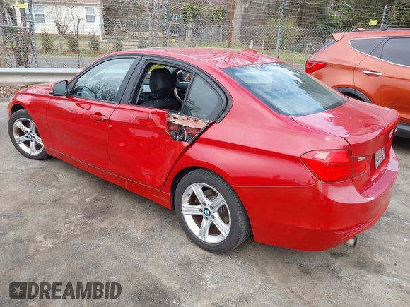 2014 BMW 3 Series 320i with VIN WBA3B1G52ENS78033, listed as a IAAI auction lot 41780475 with 138,987 mi miles. Bid and sale history available at carsss.com. Image 3.