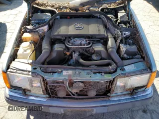 1992 Mercedes-Benz 400 with VIN WDBEA34E6NB743461, listed as a Copart auction lot 67982874 with 193,749 mi miles and Salvage Title. Bid and sale history available at carsss.com. Image 11.