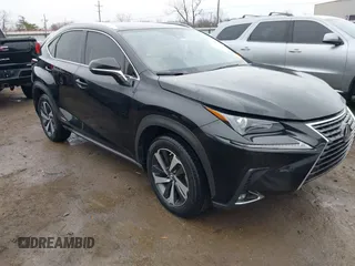2020 Lexus NX with VIN JTJGJRDZ8L2134947, listed as a IAAI auction lot 41521044 with 64,870 mi miles. Bid and sale history available at carsss.com. Image 1.