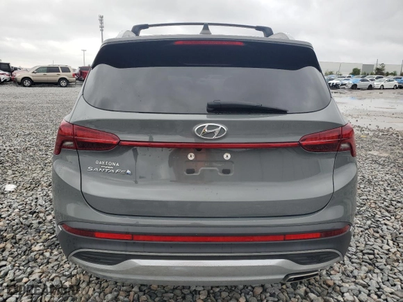 2022 Hyundai Santa Fe SEL with VIN 5NMS24AJ4NH465440, listed as a Copart auction lot 48387065 with 45,035 mi miles and Non Repairable. Bid and sale history available at carsss.com. Image 6.