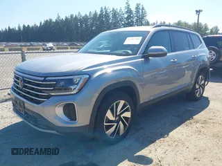 2024 Volkswagen Atlas SE with VIN 1V2HR2CA9RC531636, listed as a IAAI auction lot 42757784 with 40,257 mi miles and . Bid and sale history available at DreamBid. Image 18.