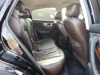 2015 Infiniti QX70 z VIN JN8CS1MUXFM381307, wystawiony jako Copart lot #47267545 z przebiegiem 171 240 mil mil oraz Szkoda całkowita • Salvage title. Historia ofert i sprzedaży dostępna na DreamBid. Obrazek 10.