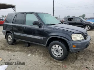 2001 Honda CR-V LX with VIN JHLRD18431C031805, listed as a Copart auction lot 50601145 with 186,638 mi miles and Clean Title. Bid and sale history available at carsss.com. Image 4.