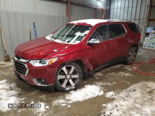 2018 Chevrolet Traverse LT Leather with VIN 1GNEVHKW3JJ112527, listed as a Copart auction lot 87376644 with 118,659 mi miles and Salvage Title. Bid and sale history available at carsss.com. Image 1.