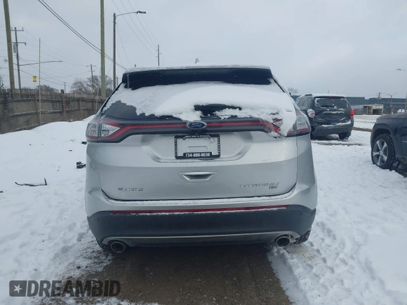 2018 Ford Edge Titanium with VIN 2FMPK4K89JBC14502, listed as a IAAI auction lot 41321136 with 143,052 mi miles. Bid and sale history available at carsss.com. Image 16.