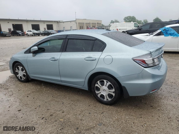 2014 Honda Civic Hybrid with VIN 19XFB4F26EE001768, listed as a Copart auction lot 80222374 with 116,894 mi miles and Non Repairable. Bid and sale history available at carsss.com. Image 2.