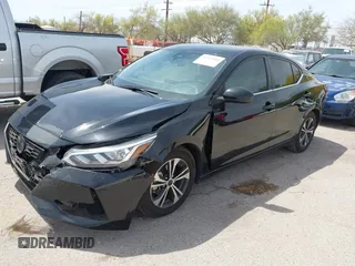 2023 Nissan Sentra SV with VIN 3N1AB8CV0PY232136, listed as a IAAI auction lot 41933940 with 40,422 mi miles and . Bid and sale history available at DreamBid. Image 17.