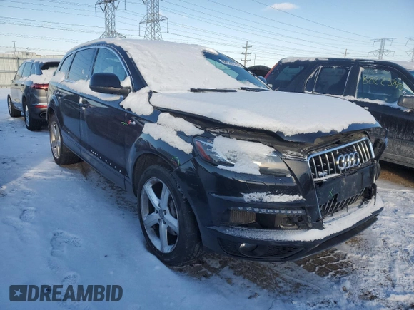 2015 Audi Q7 3.0T S line Prestige with VIN WA1DGAFE1FD019934, listed as a Copart auction lot 88426275 with 198,386 mi miles and Salvage Title. Bid and sale history available at carsss.com. Image 4.