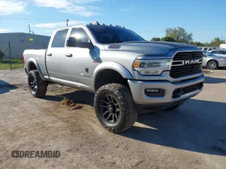 2021 Ram 2500 Big Horn with VIN 3C6UR5DL0MG659682, listed as a IAAI auction lot 41680277 with 59,650 mi miles. Bid and sale history available at carsss.com. Image 1.