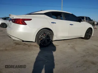 2016 Nissan Maxima SR with VIN 1N4AA6AP7GC422555, listed as a Copart auction lot 88661035 with 83,229 mi miles and Salvage title. Bid and sale history available at DreamBid. Image 3.