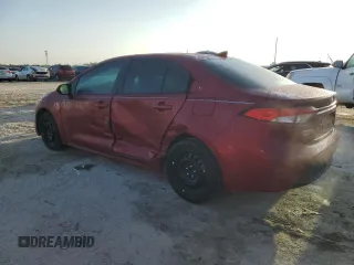 2024 Toyota Corolla LE с VIN 5YFB4MDE2RP120363, выставлен на аукционе Copart как лот 51356425 с пробегом 11 877 миль миль и Списание • Salvage title. История ставок и продаж доступна на DreamBid. Изображение 2.