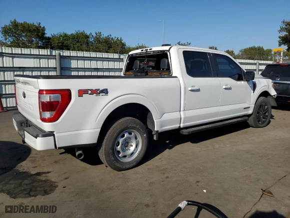 2021 Ford F-150 XL with VIN 1FTFW1ED6MFB84616, listed as a Copart auction lot 47389355 with 35,311 mi miles and Salvage Title. Bid and sale history available at carsss.com. Image 3.