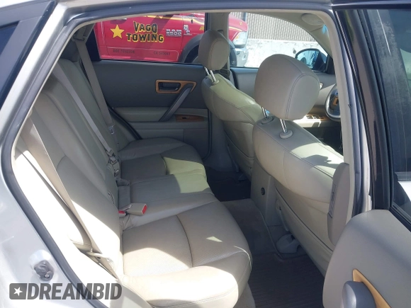 2004 Infiniti FX with VIN JNRAS08U24X108140, listed as a IAAI auction lot 42015238 with 207,664 mi miles and . Bid and sale history available at DreamBid. Image 8.