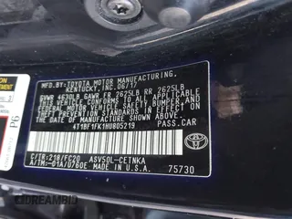 2017 Toyota Camry XLE z VIN 4T1BF1FK1HU805219, wystawiony jako IAAI lot #42199342 z przebiegiem 133 102 mil mil oraz . Historia ofert i sprzedaży dostępna na DreamBid. Obrazek 9.
