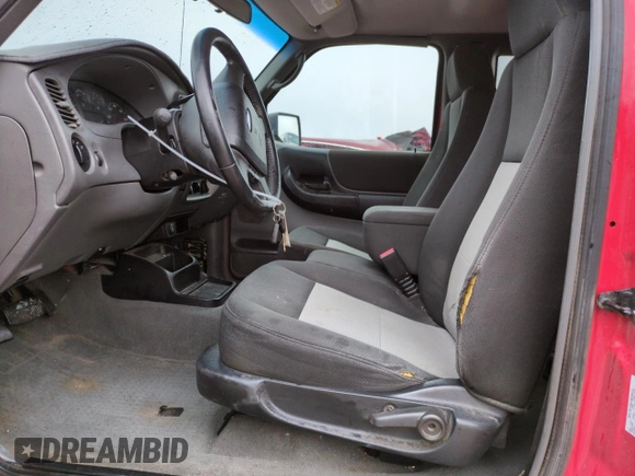 2008 Ford Ranger XL with VIN 1FTYR14U28PA40157, listed as a Copart auction lot 47807845 with 100,506 mi miles and Salvage Title. Bid and sale history available at DreamBid. Image 7.