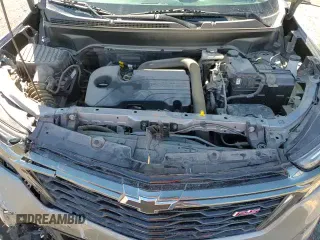 2023 Chevrolet Equinox RS с VIN 3GNAXMEG5PS144490, выставлен на аукционе Copart как лот 84420145 с пробегом 27 228 миль миль и Списание • Salvage title. История ставок и продаж доступна на DreamBid. Изображение 13.