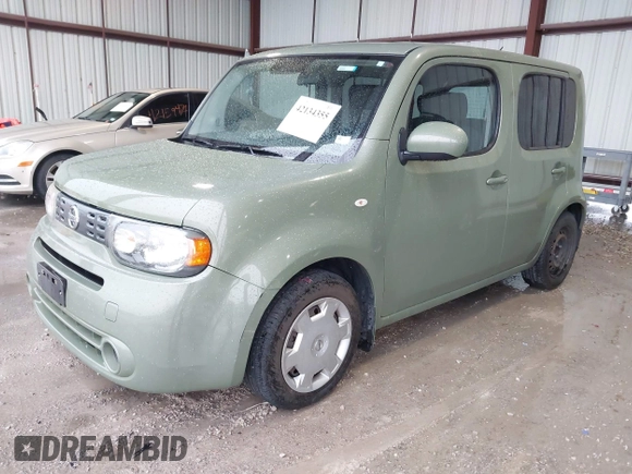 2009 Nissan Cube 1.8 SL with VIN JN8AZ28R39T129469, listed as a IAAI auction lot 42134355 with 46,473 mi miles. Bid and sale history available at carsss.com. Image 2.