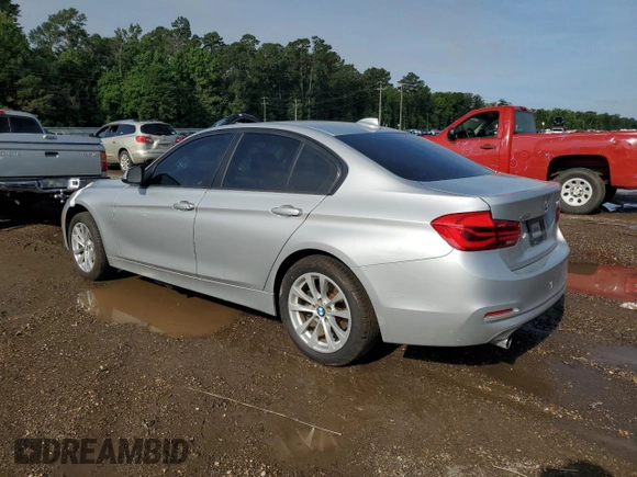 2018 BMW 3 Series 320i xDrive with VIN WBA8E5G52JNV02982, listed as a Copart auction lot 60742155 with 54,469 mi miles and Salvage title. Bid and sale history available at DreamBid. Image 2.