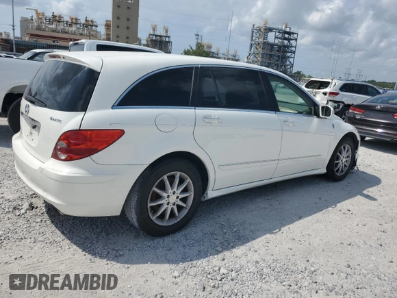 2006 Mercedes-Benz R 3.5L с VIN 4JGCB65EX6A020317, выставлен на аукционе Copart как лот 57685835 с пробегом Не указан миль и Чистый • Clean title. История ставок и продаж доступна на DreamBid. Изображение 3.