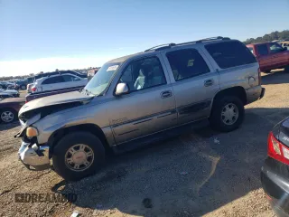 2002 GMC Yukon SLT with VIN 1GKEC13Z22R145492, listed as a Copart auction lot 89299605 with 98,139 mi miles and Non Repairable. Bid and sale history available at carsss.com. Image 1.