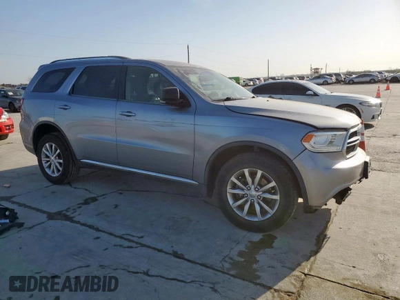 2018 Dodge Durango SXT with VIN 1C4RDJAG9JC330796, listed as a Copart auction lot 49959175 with 107,140 mi miles and Salvage Title. Bid and sale history available at DreamBid. Image 4.