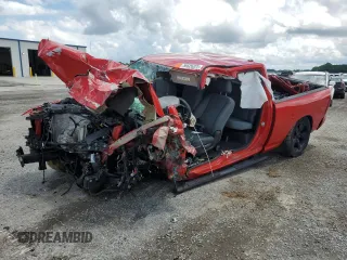 2019 Ram 1500 Express with VIN 1C6RR6FT4KS730770, listed as a Copart auction lot 56826355 with Not provided miles and Salvage title. Bid and sale history available at DreamBid. Image 1.