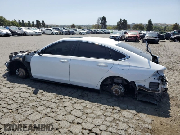 2024 Honda Accord Sport with VIN 1HGCY2F5XRA027509, listed as a Copart auction lot 61253035 with 42,399 mi miles and Salvage title. Bid and sale history available at DreamBid. Image 2.