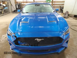 2021 Ford Mustang EcoBoost with VIN 1FA6P8TH5M5117612, listed as a Copart auction lot 45970355 with 42,379 mi miles and Salvage title. Bid and sale history available at DreamBid. Image 5.