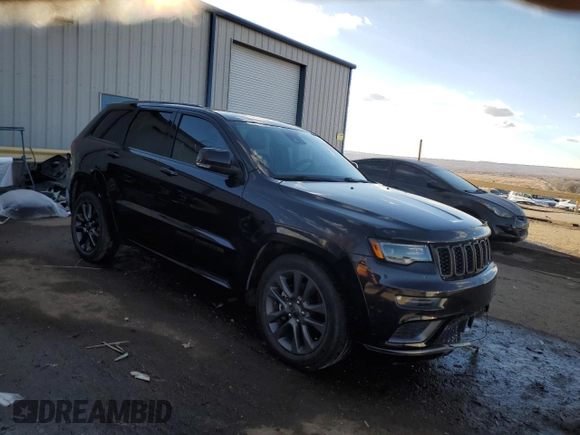 2019 Jeep Grand Cherokee Overland with VIN 1C4RJFCT9KC567905, listed as a Copart auction lot 88793685 with 47,571 mi miles and Salvage Title. Bid and sale history available at carsss.com. Image 4.