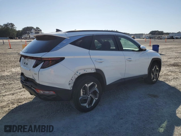 2022 Hyundai Tucson SEL with VIN 5NMJCCAE0NH060200, listed as a Copart auction lot 49040915 with 20,364 mi miles and Salvage Title. Bid and sale history available at carsss.com. Image 3.