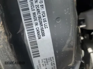 2022 Chrysler Pacifica Touring L z VIN 2C4RC1BG0NR168300, wystawiony jako Copart lot #57766004 z przebiegiem Nie podano mil oraz Nie do naprawy • Non repairable. Historia ofert i sprzedaży dostępna na DreamBid. Obrazek 13.