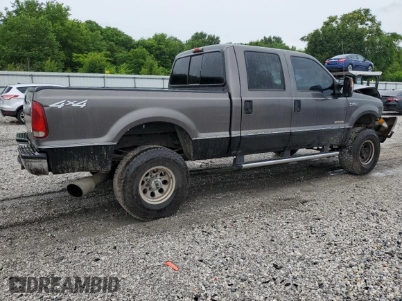 2004 Ford F-250 XL with VIN 1FTNW21P34EC33729, listed as a Copart auction lot 60683245 with 394,551 mi miles and Clean title. Bid and sale history available at DreamBid. Image 3.