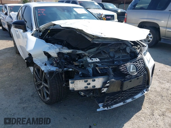 2020 Lexus IS 300 F Sport with VIN JTHGA1D22L5107134, listed as a IAAI auction lot 42430405 with 73,954 mi miles and . Bid and sale history available at DreamBid. Image 6.