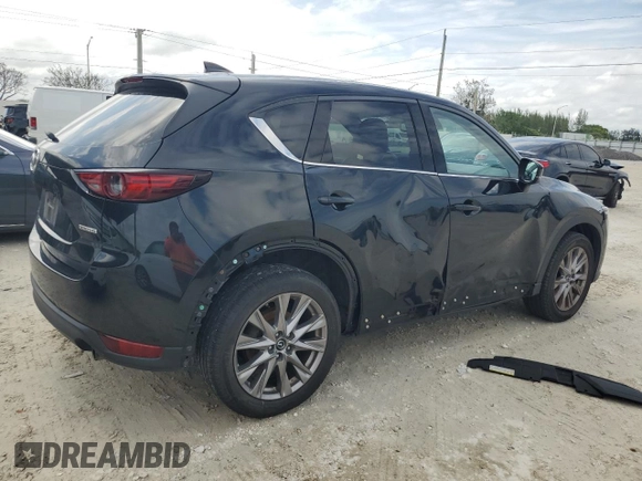 2020 Mazda CX-5 Grand Touring with VIN JM3KFBDM4L0738976, listed as a Copart auction lot 56683955 with 191,650 mi miles and Clean Title. Bid and sale history available at DreamBid. Image 3.