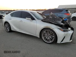 2023 Lexus IS 300 with VIN JTHDA1D28P5127557, listed as a Copart auction lot 88539325 with Not provided miles and Salvage title. Bid and sale history available at DreamBid. Image 4.