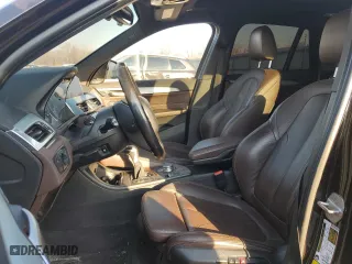 2017 BMW X1 xDrive28i with VIN WBXHT3C32H5F70488, listed as a Copart auction lot 47505115 with 0 mi miles and Salvage Title. Bid and sale history available at carsss.com. Image 7.