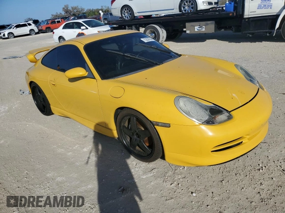 2000 Porsche 911 z VIN WP0AA2992YS622632, wystawiony jako Copart lot #75250794 z przebiegiem Nie podano mil oraz Szkoda całkowita • Salvage title. Historia ofert i sprzedaży dostępna na DreamBid. Obrazek 4.