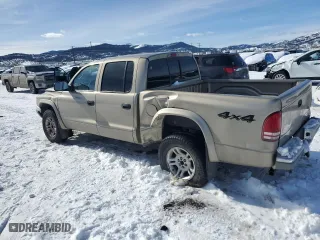 2003 Dodge Dakota SLT with VIN 1D7HG48N03S100510, listed as a Copart auction lot 46191375 with 174,849 mi miles and Clean Title. Bid and sale history available at carsss.com. Image 2.
