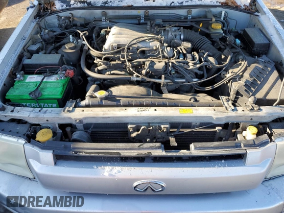 2003 Infiniti QX4 with VIN JNRDR09X73W251817, listed as a Copart auction lot 87892265 with 259,295 mi miles and Clean Title. Bid and sale history available at DreamBid. Image 14.