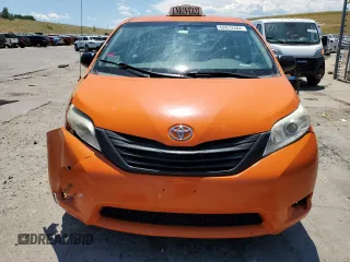 2014 Toyota Sienna L with VIN 5TDZK3DC1ES415890, listed as a Copart auction lot 62812484 with 270,286 mi miles and Salvage Title. Bid and sale history available at carsss.com. Image 5.
