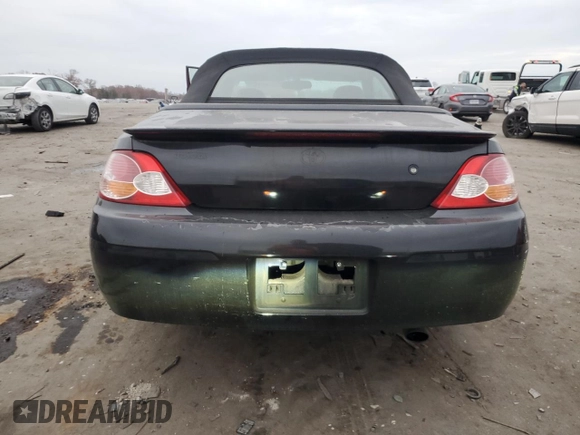 2003 Toyota Solara SE with VIN 2T1FF28P43C602884, listed as a Copart auction lot 81543944 with 348,540 mi miles and Clean Title. Bid and sale history available at carsss.com. Image 6.