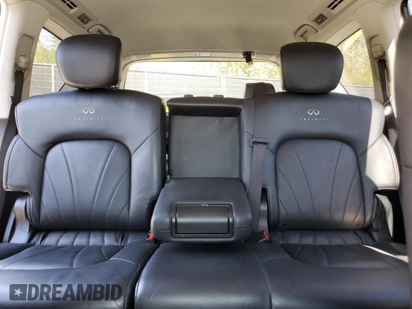 2014 Infiniti QX80 with VIN JN8AZ2NC8E9351805, listed as a Copart auction lot 51715735 with 130,943 mi miles and Salvage Title. Bid and sale history available at carsss.com. Image 10.