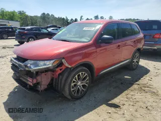 2017 Mitsubishi Outlander ES с VIN JA4AZ2A36HZ000780, выставлен на аукционе Copart как лот 54489305 с пробегом 89 370 миль миль и Списание • Salvage title. История ставок и продаж доступна на DreamBid. Изображение 1.