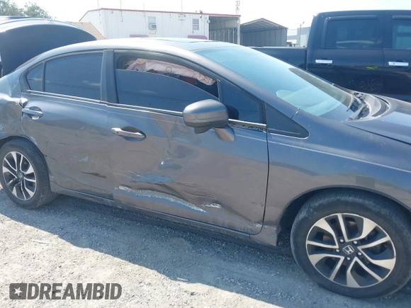 2015 Honda Civic EX z VIN 19XFB2F81FE053822, wystawiony jako IAAI lot #42181913 z przebiegiem 107 220 mil mil oraz . Historia ofert i sprzedaży dostępna na DreamBid. Obrazek 6.