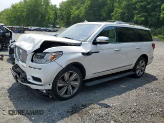 2018 Lincoln Navigator Black Label z VIN 5LMJJ2TT0JEL07846, wystawiony jako Copart lot #59471155 z przebiegiem 47 580 mil mil oraz Szkoda całkowita • Salvage title. Historia ofert i sprzedaży dostępna na DreamBid. Obrazek 1.