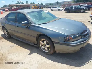 2004 Chevrolet Impala with VIN 2G1WF52EX49247576, listed as a IAAI auction lot 42798695 with 223,373 mi miles and . Bid and sale history available at DreamBid. Image 1.